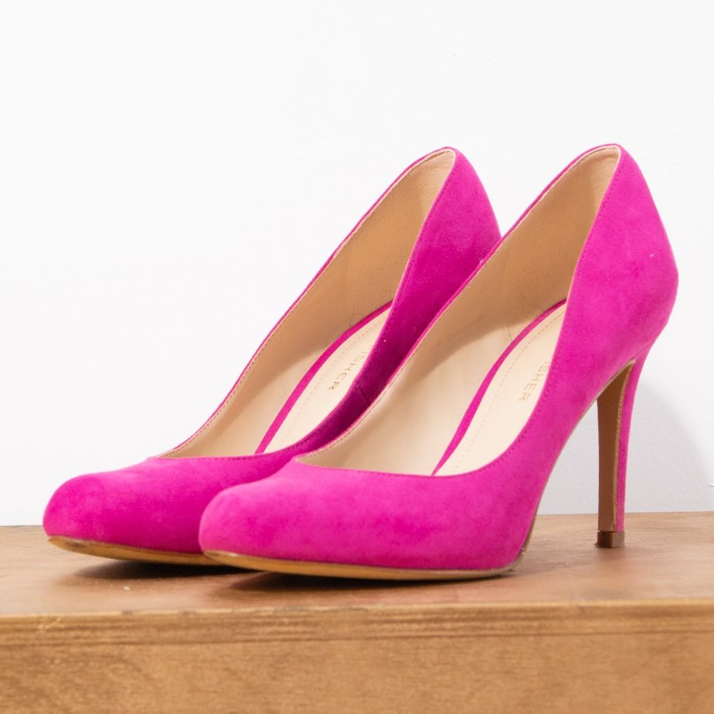 Marc Fisher Dark Pink Heel